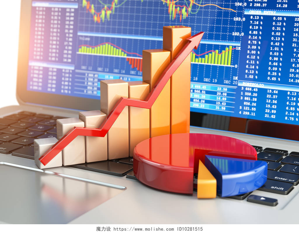 股票市场图表科技数据平台指标提升提高股票上涨